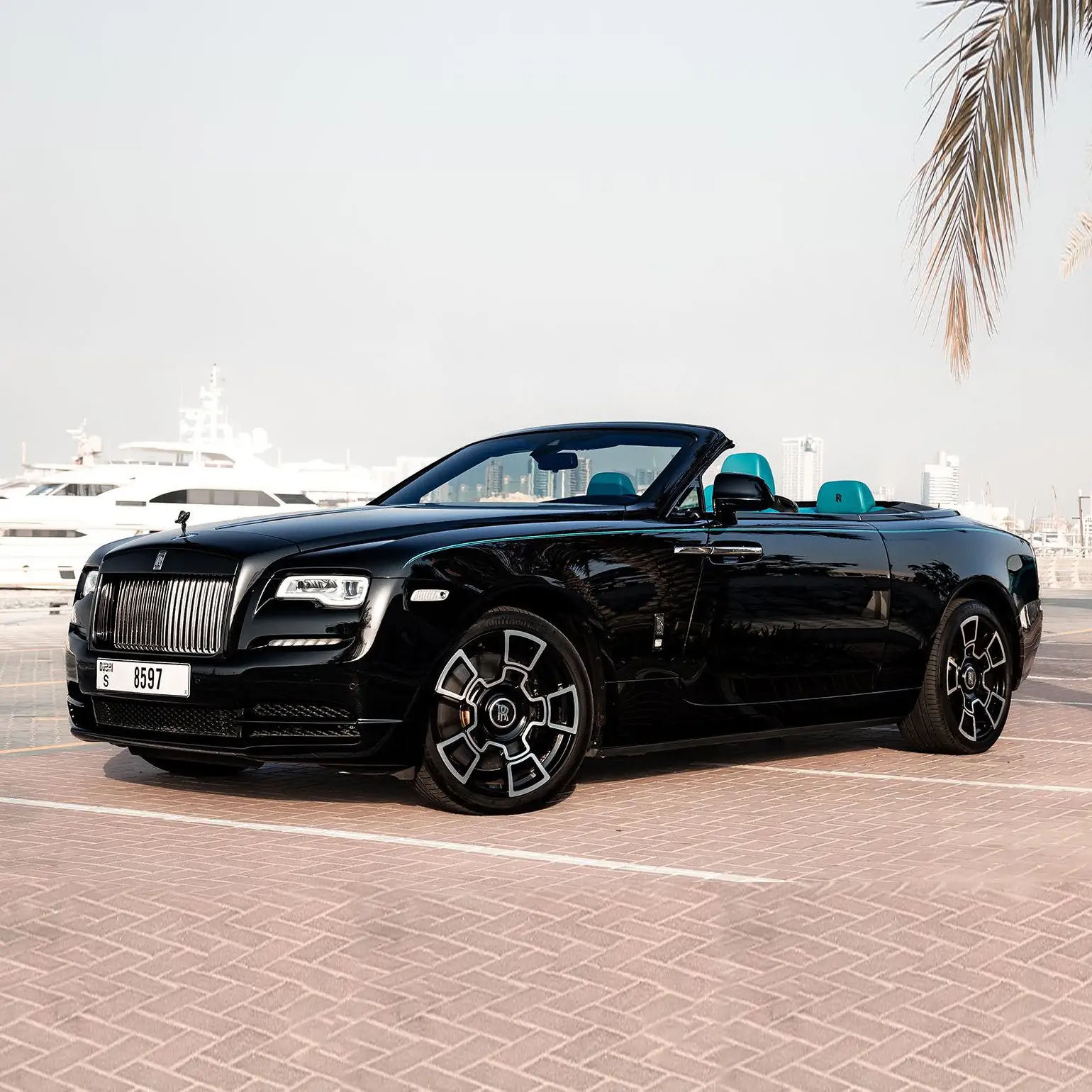 Rolls-Royce Dawn Black Badge rental in Dubai