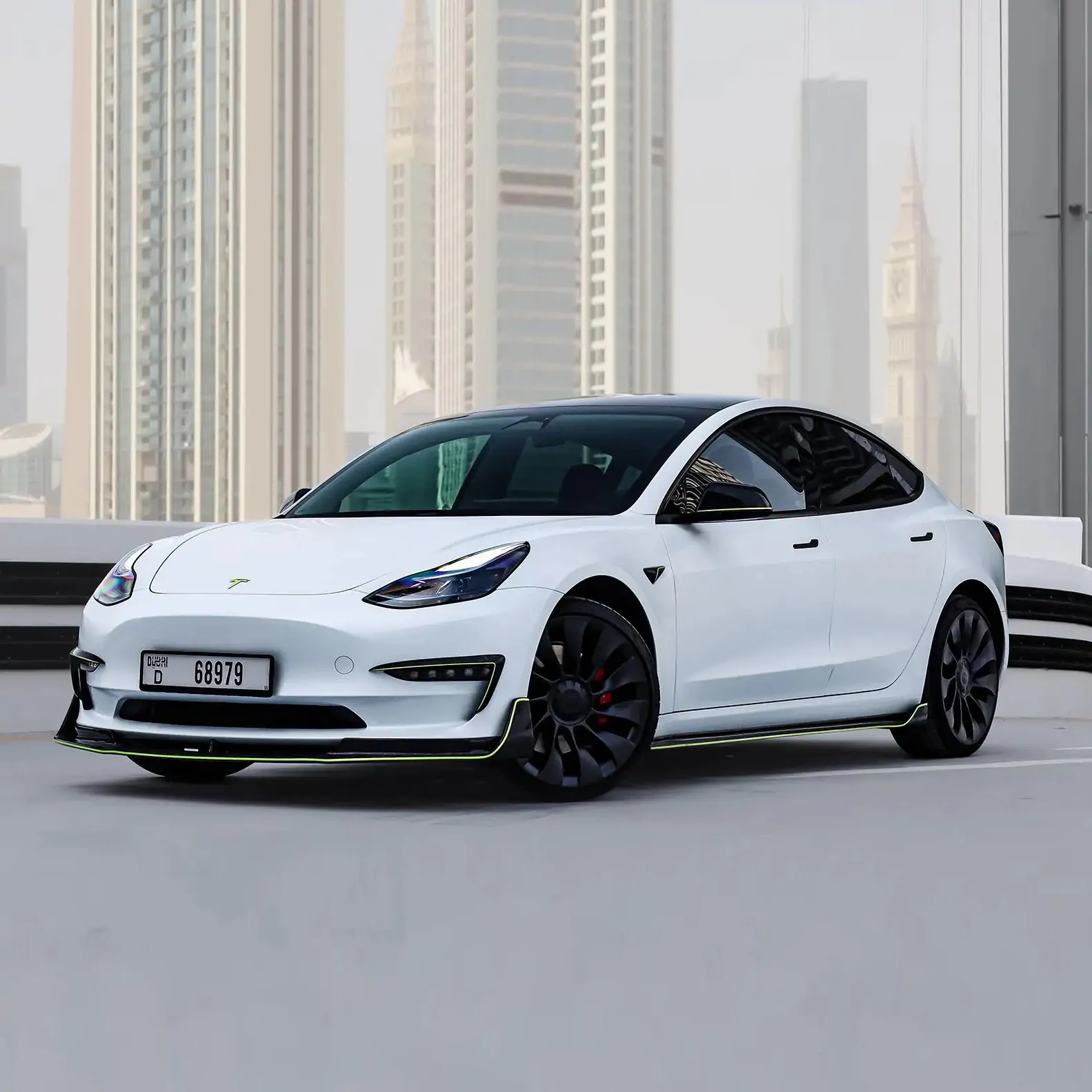 Tesla Model 3 rental in Dubai